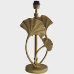 Lotus Leaf Lamp Base - Brass