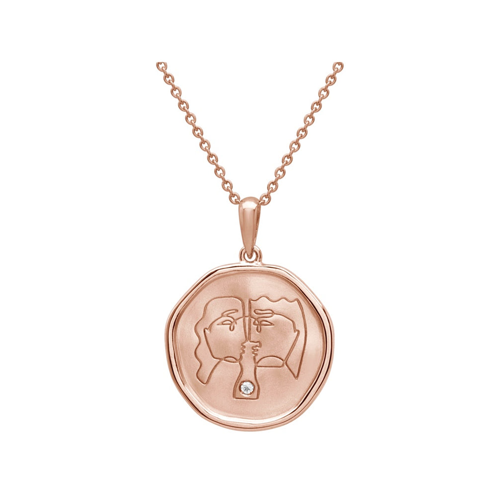 Love Necklace - Rose Gold