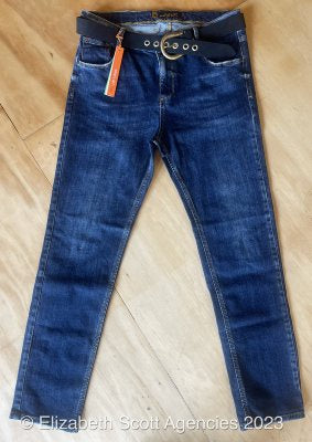 Lucia Boyfriend Jean - Dark Blue