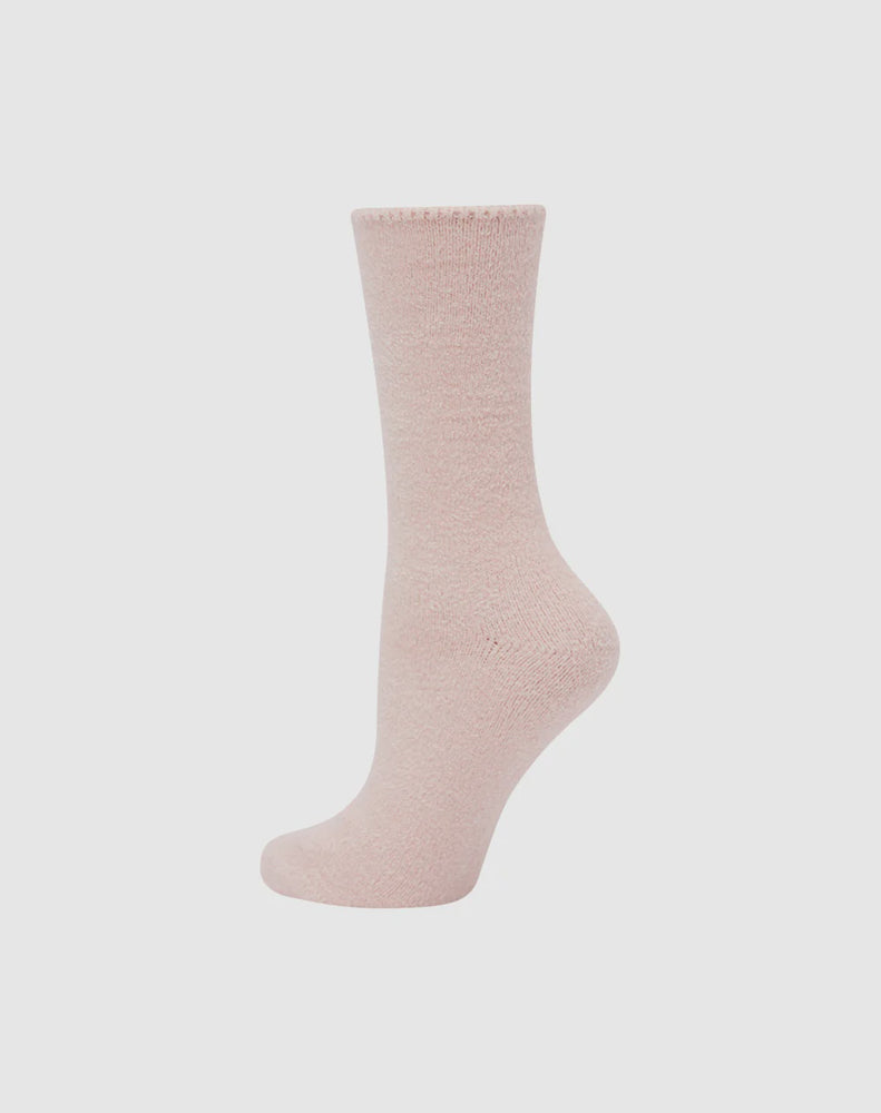 Luxe Bamboo Bed Sock - Pink