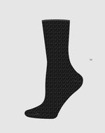 Luxe Bamboo Bed Sock - Black
