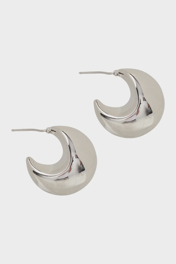 Mayan Earring - Silver