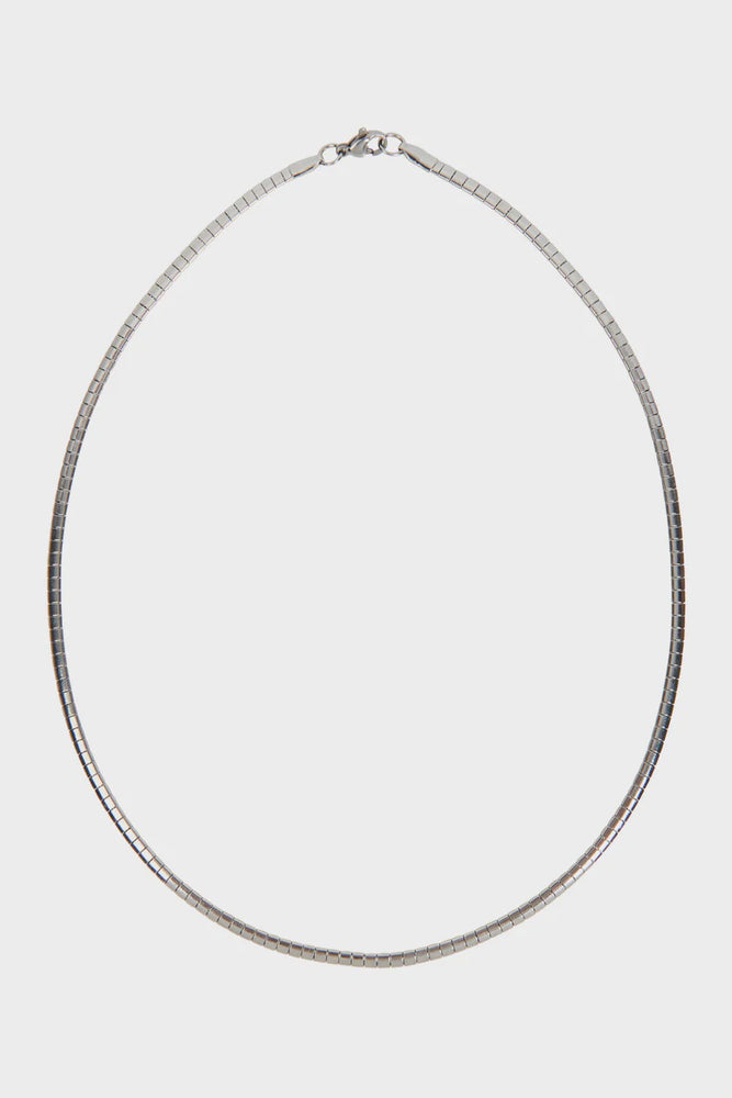 Meta Small Necklace - Silver