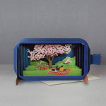 3D Pop Up Card - Picnic Under the Blossoms