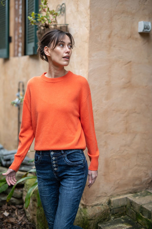 Mille Crew Knit - Paprika