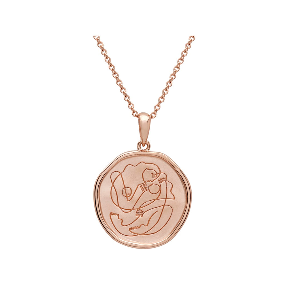 Motherhood Necklace - Rose Gold