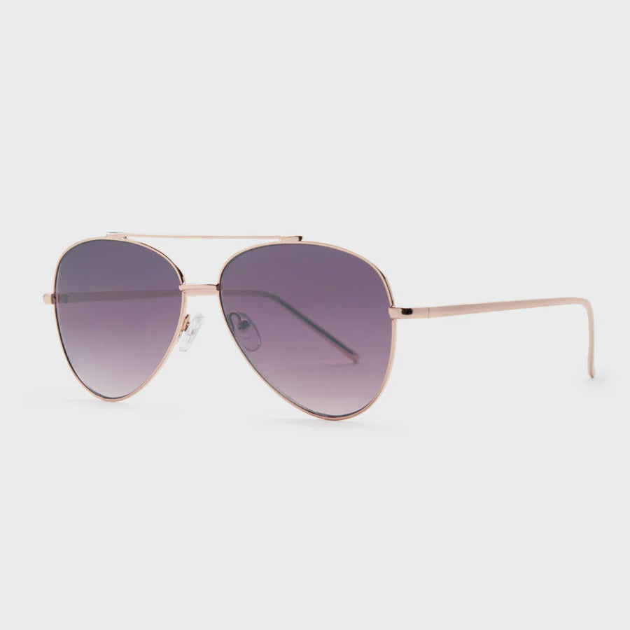 Mr Chips Sunglasses - Rose Gold