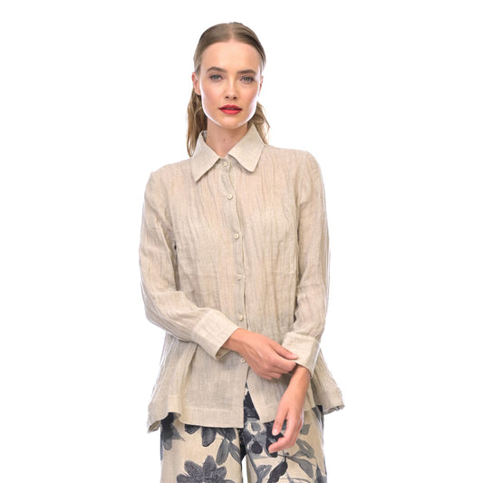 Muslin Trapeze Shirt - String