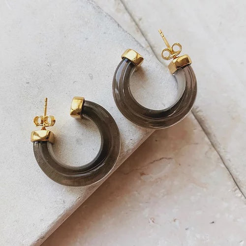 Nairobi Earrings - Smoky