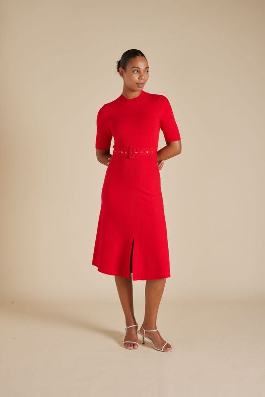 Parker Dress - Red