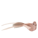 Princess Glitter Bird with Clip - Pink