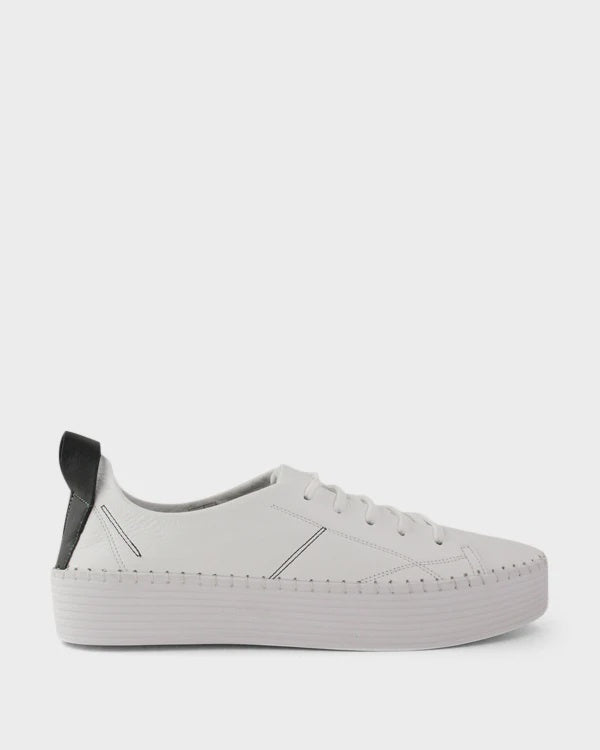 Sailor Casual Shoe - White/Black