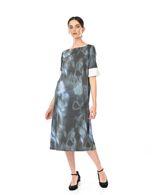 Shibori Tee Dress