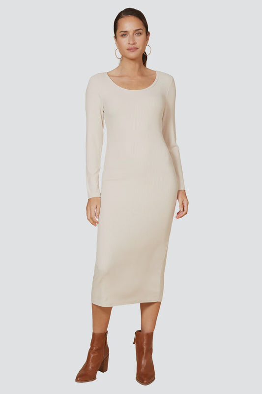 Studio Jersey Maxi Dress - Tusk