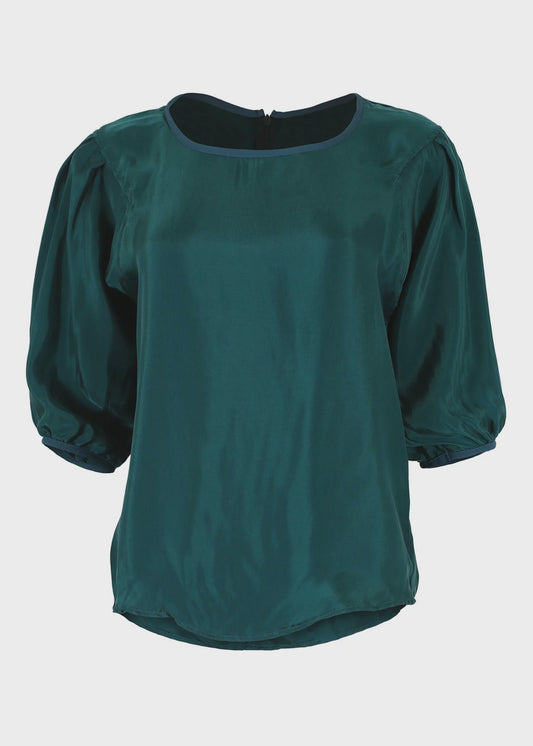 Bordeaux Blouse - Teal