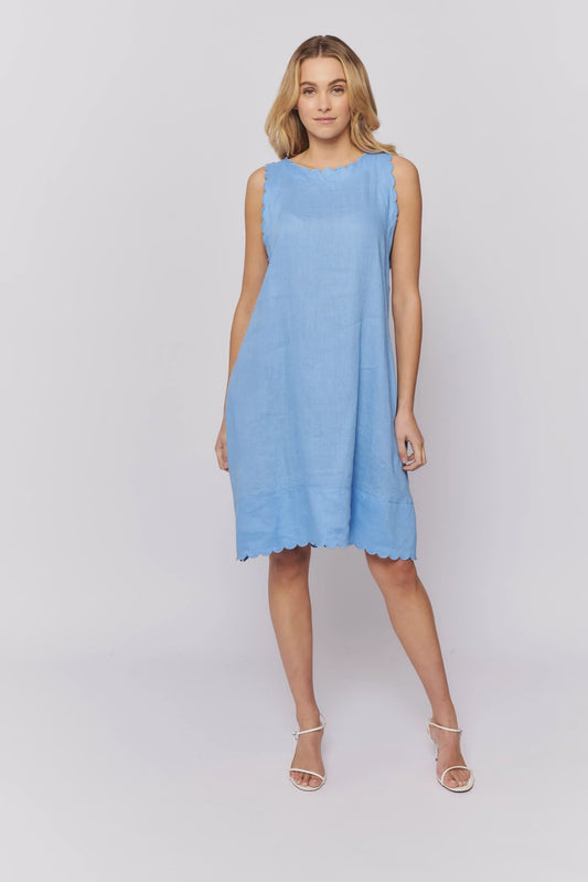 Twiggy Dress - Periwinkle