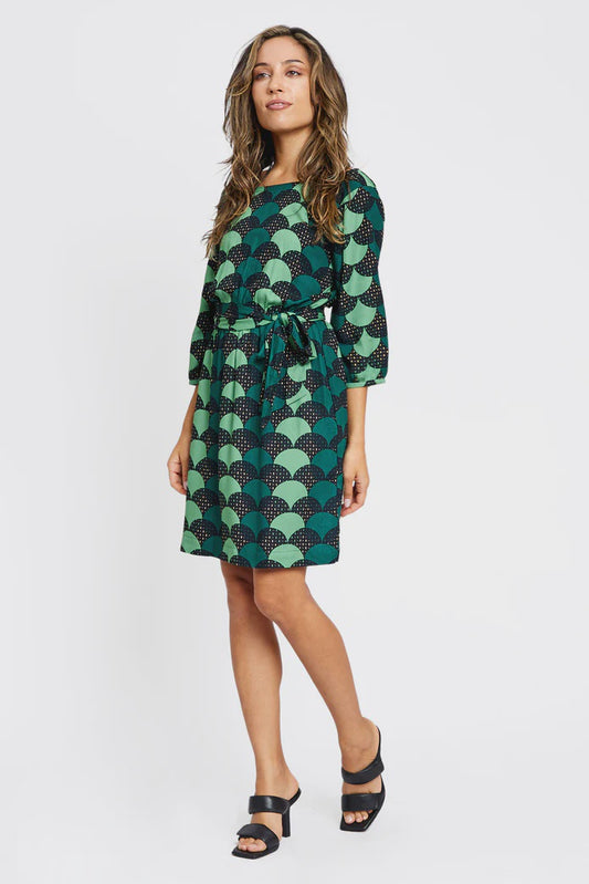 Ulu Dress - Uluwatu Green