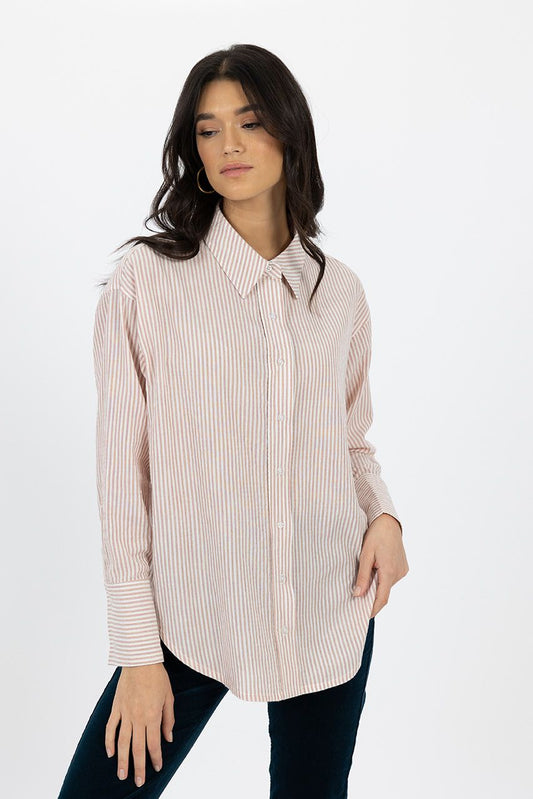 Zali Shirt - Pink Clay